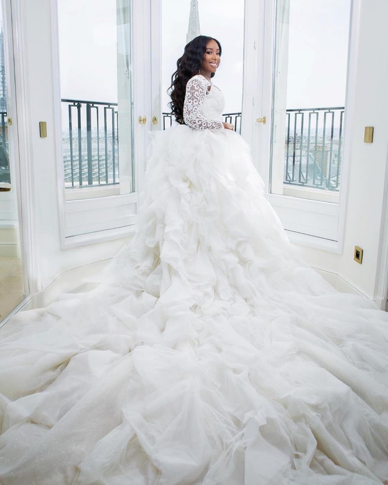 african plus size beach dresses with detachable train long sleeves lace v neck boho robes de marie summer wedding gowns