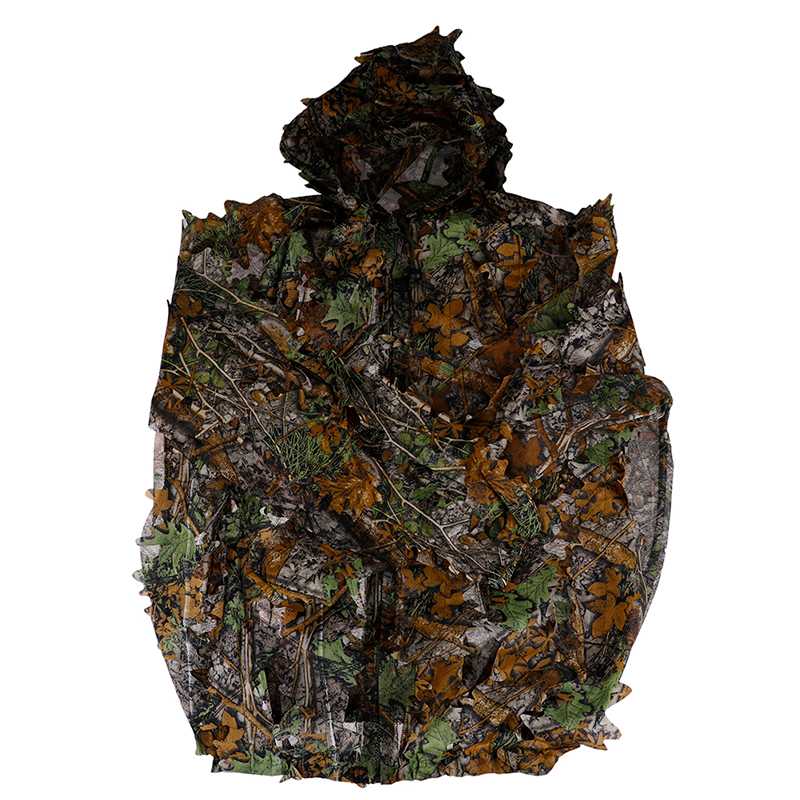 Hunting CS Game Clothing Hunting Ghillie Suit 3D Camo Leaf Camouflage Jungle Woodland Birdwatching HOT, As pic
Hunting CS Game Clothing Hunting Ghillie Suit 3D Camo Leaf Camouflage Jungle Woodland Birdwatching HOT, As pic