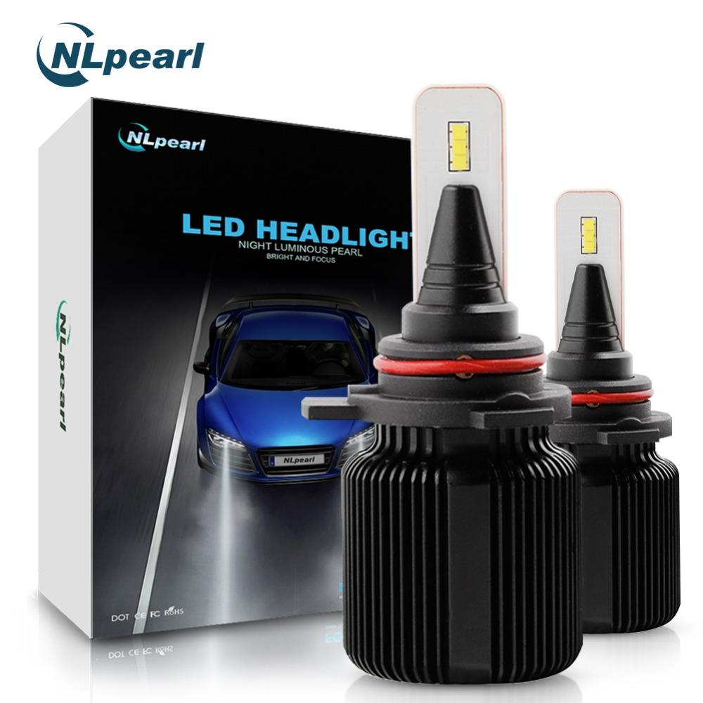 NLpearl 2pcs Super Bright H7 H4 H11 H13 9005 9006 9007 9012 LED Car Headlight Bulbs 60W 8000LM/pair 6500K Auto Headlamp 12V 24V
NLpearl 2pcs Super Bright H7 H4 H11 H13 9005 9006 9007 9012 LED Car Headlight Bulbs 60W 8000LM/pair 6500K Auto Headlamp 12V 24V