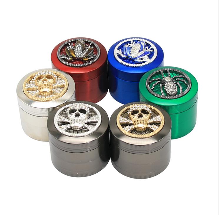 New Type of Four-Layer 50mm Animal Pattern Zinc Alloy Smoke Grinder Metal Smoke Crusher Smoke Fittings in 2019
New Type of Four-Layer 50mm Animal Pattern Zinc Alloy Smoke Grinder Metal Smoke Crusher Smoke Fittings in 2019