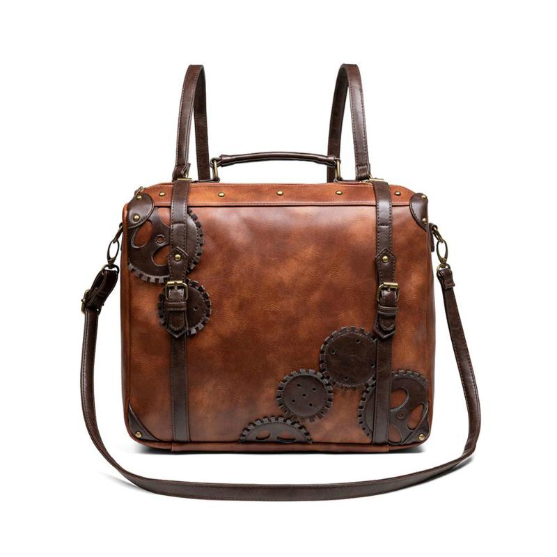 Women's Steampunk Backpack PU Leather Backpacks for Women Gothic Shoulder Bags Motorcycle Waist Durable Trend Pack To4, Sky blue
Women's Steampunk Backpack PU Leather Backpacks for Women Gothic Shoulder Bags Motorcycle Waist Durable Trend Pack To4, Sky blue