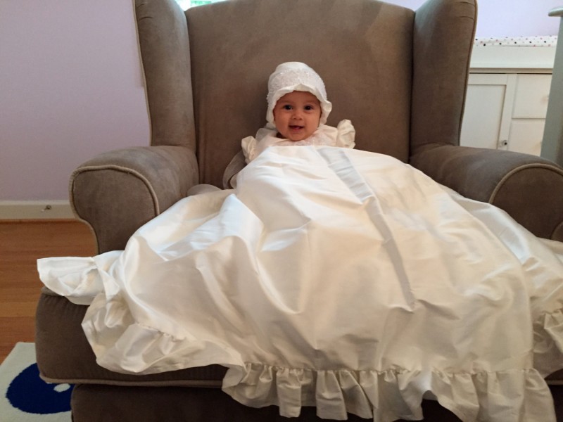 Hot Sale 2019 Lace Christening Gowns For Baby Girls Short Sleeve Applique Baptism Dresses Flower Girls Dress For Weddings With Bonnet