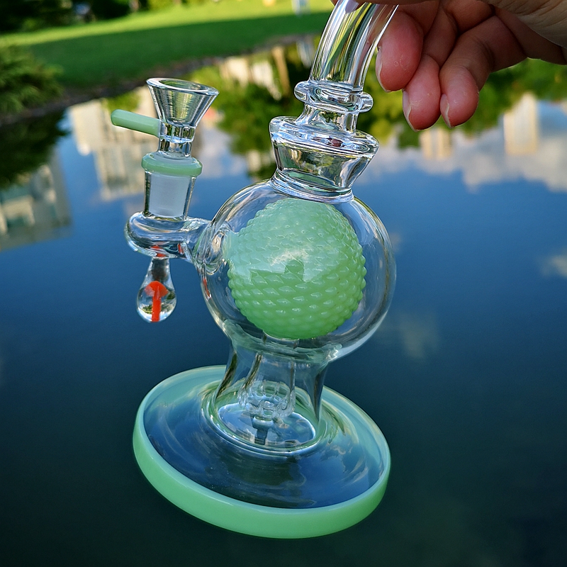 8 Inch Thick Glass Bong Showerhead Perc Glass Water Pipes Ball Shape Oil Dab Rigs 14mm Female Joint Water Pipes With Bowl
8 Inch Thick Glass Bong Showerhead Perc Glass Water Pipes Ball Shape Oil Dab Rigs 14mm Female Joint Water Pipes With Bowl