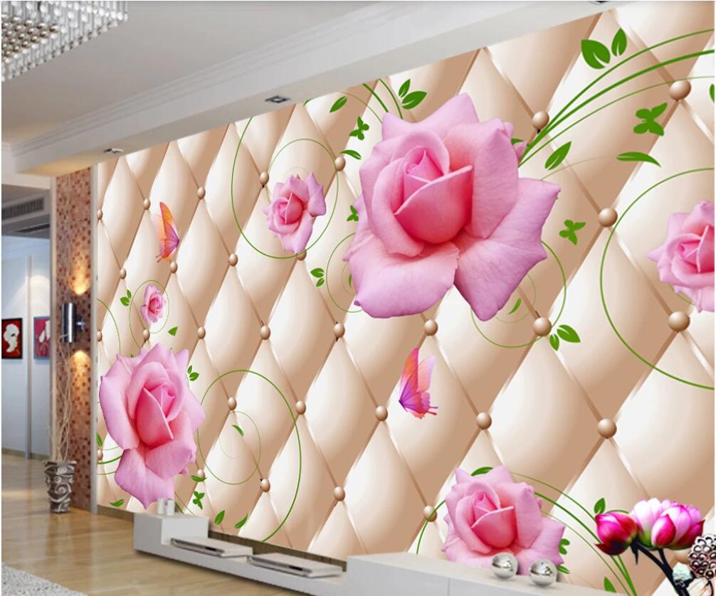 3d room wallpaper custom photo 3D soft bag rose TV background wall decoration painting home improvement art canvas pictures, Non-woven fabric
3d room wallpaper custom photo 3D soft bag rose TV background wall decoration painting home improvement art canvas pictures, Non-woven fabric