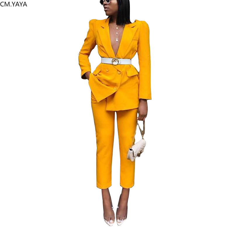 Women' Suits & Blazers 2021 Autumn Winter Women Tracksuits Sexy Notched Double Button Long Sleeve Blazer Straight Pants Fashion Office Lady, Red
Women' Suits & Blazers 2021 Autumn Winter Women Tracksuits Sexy Notched Double Button Long Sleeve Blazer Straight Pants Fashion Office Lady, Red