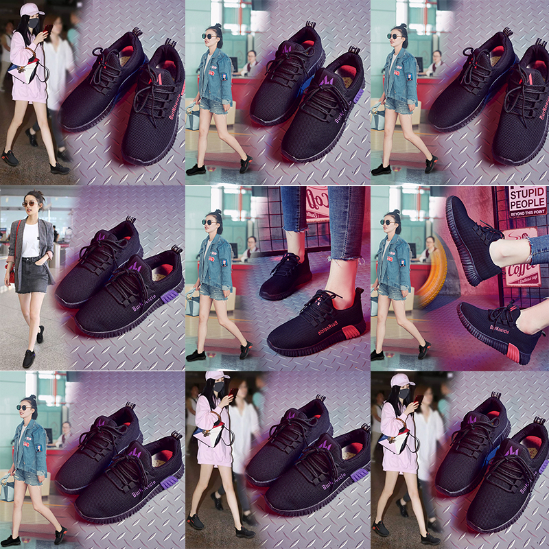 high quality women running shoes triple black red purple mesh breathable comfortable sport designer trainers sneakers size 35-40, B1
high quality women running shoes triple black red purple mesh breathable comfortable sport designer trainers sneakers size 35-40, B1