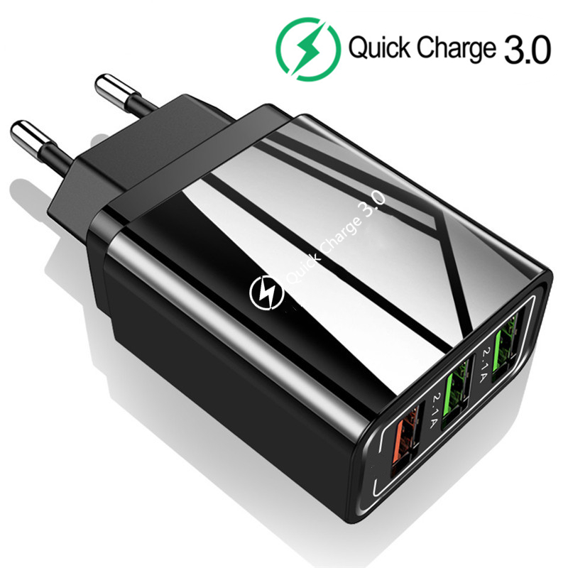 Quick Charge 3.0 universal 18W QC 3.0 4.0 Fast charger USB portable Charging Mobile Phone Charger For Phone Samsung Xiaomi
Quick Charge 3.0 universal 18W QC 3.0 4.0 Fast charger USB portable Charging Mobile Phone Charger For Phone Samsung Xiaomi