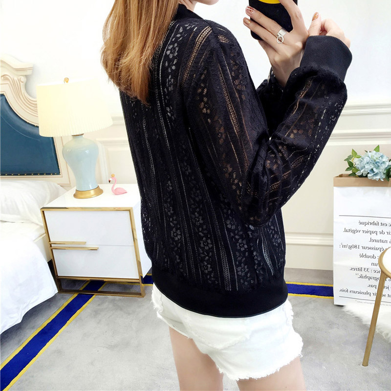 Newly Women Flower Lace Hollow Baseball Jacket Zipper Coat Cardigan Long Sleeves Tops m99, Black
Newly Women Flower Lace Hollow Baseball Jacket Zipper Coat Cardigan Long Sleeves Tops m99, Black