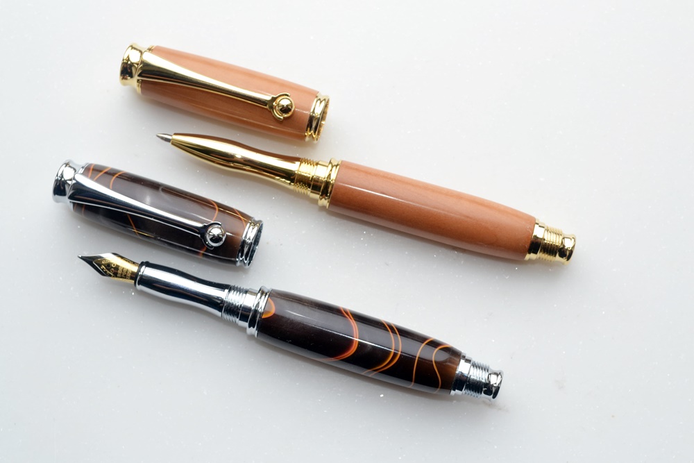 #11 fountian & roller pen kit, Red