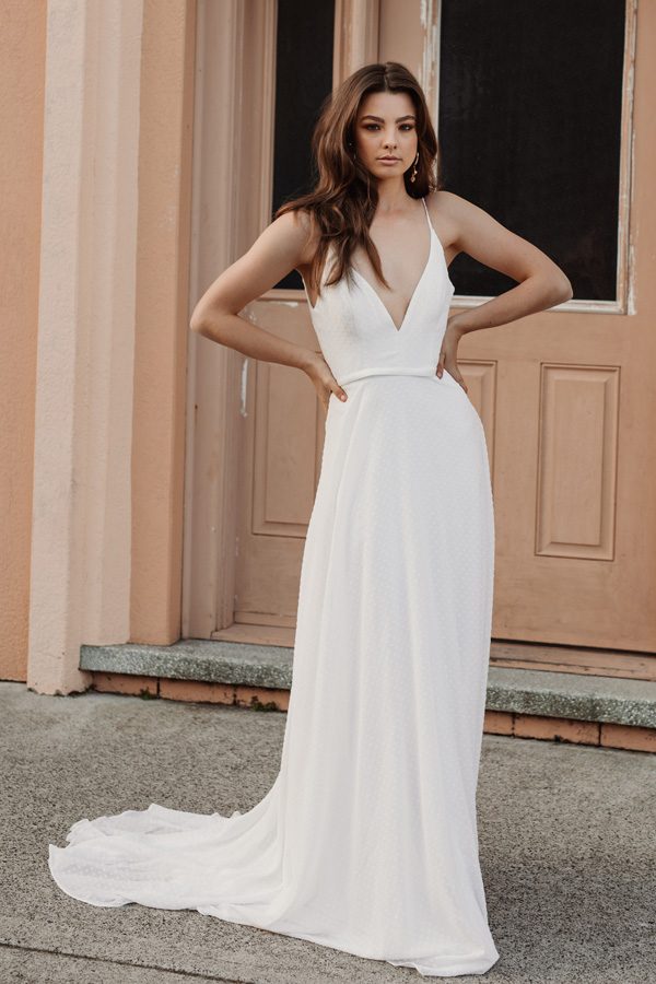 daisy boho chic wedding dresses spaghetti backless sweep train bohemian plus size bridal gowns cheap wedding dress