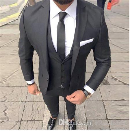 Classic Notch Lapel Wedding Tuxedos Slim Fit Suits For Men Groomsmen Suit Three Pieces Cheap Prom Formal Suits (Jacket+Pants+Vest+Tie) 537, Same as image
Classic Notch Lapel Wedding Tuxedos Slim Fit Suits For Men Groomsmen Suit Three Pieces Cheap Prom Formal Suits (Jacket+Pants+Vest+Tie) 537, Same as image