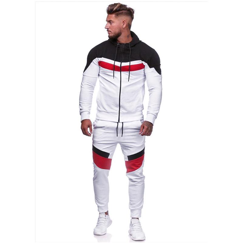Mens Clothing Men Long Sleeve Hoodies Pants Sets Stripe Printing Male Tracksuit Patchwork Sport Suit Casual, Bk
Mens Clothing Men Long Sleeve Hoodies Pants Sets Stripe Printing Male Tracksuit Patchwork Sport Suit Casual, Bk