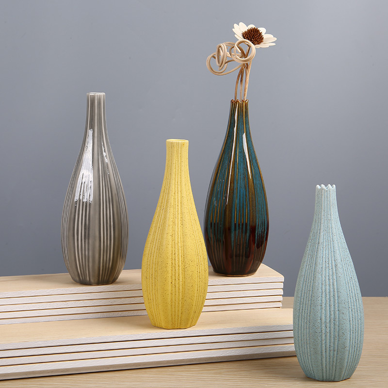 22cm Height Lines Modern Porcelain Vase Ceramic Flower Pot Vases Simple Elegant Plant Ornaments Soft Outfit Literary Handmade
22cm Height Lines Modern Porcelain Vase Ceramic Flower Pot Vases Simple Elegant Plant Ornaments Soft Outfit Literary Handmade