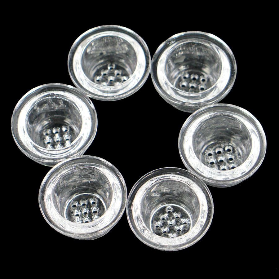 Glass bowl Nine holes for Smoking Spoon hand Pipe Pyrex Glass Pipe Water Pipe Dab Rig Dry Herb Bong Bowl fittings Smoking Accessories
Glass bowl Nine holes for Smoking Spoon hand Pipe Pyrex Glass Pipe Water Pipe Dab Rig Dry Herb Bong Bowl fittings Smoking Accessories