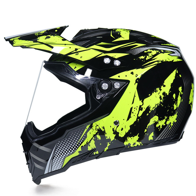 Motorcycle Helmet Removable Lens Dual-purpose Windproof Full-face Motocross Helmet Moto For Men Summer Breath Casco Moto#, Wlt-128 yellow
Motorcycle Helmet Removable Lens Dual-purpose Windproof Full-face Motocross Helmet Moto For Men Summer Breath Casco Moto#, Wlt-128 yellow