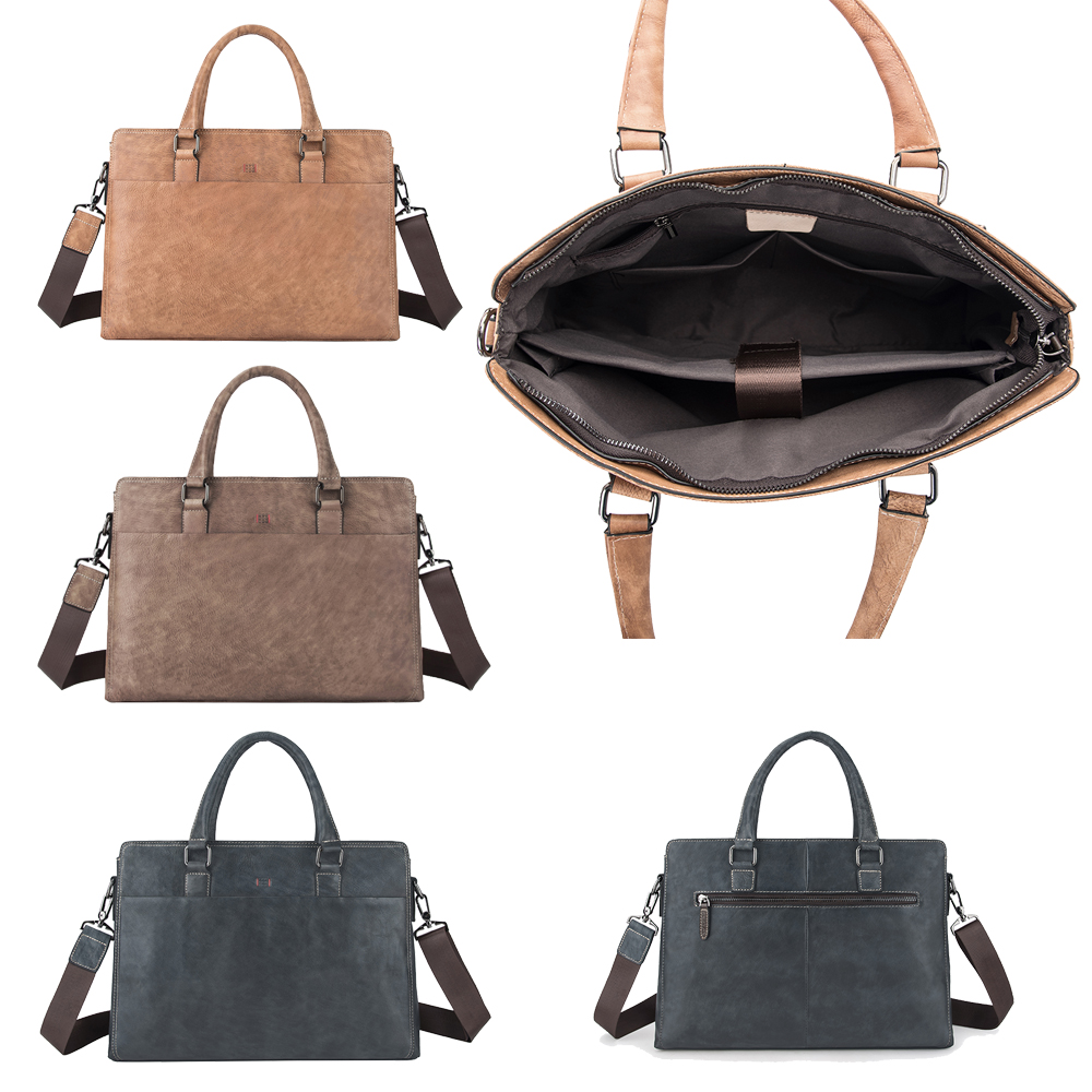 Men Cow Leather Business Briefcases Cross Body Bags Vintage Soft Sling Satchel Shoulder Bag Plain Handbags Zipper Travel Work Organizer Bag, 3 colors for choice
Men Cow Leather Business Briefcases Cross Body Bags Vintage Soft Sling Satchel Shoulder Bag Plain Handbags Zipper Travel Work Organizer Bag, 3 colors for choice