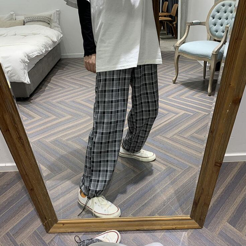 Spring Summer Plaid Pants Men' Fashion Hit Color Retro Straight Pants Men Streetwear Wild Loose Korean Casual Mens -2XL, Green grid
Spring Summer Plaid Pants Men' Fashion Hit Color Retro Straight Pants Men Streetwear Wild Loose Korean Casual Mens -2XL, Green grid