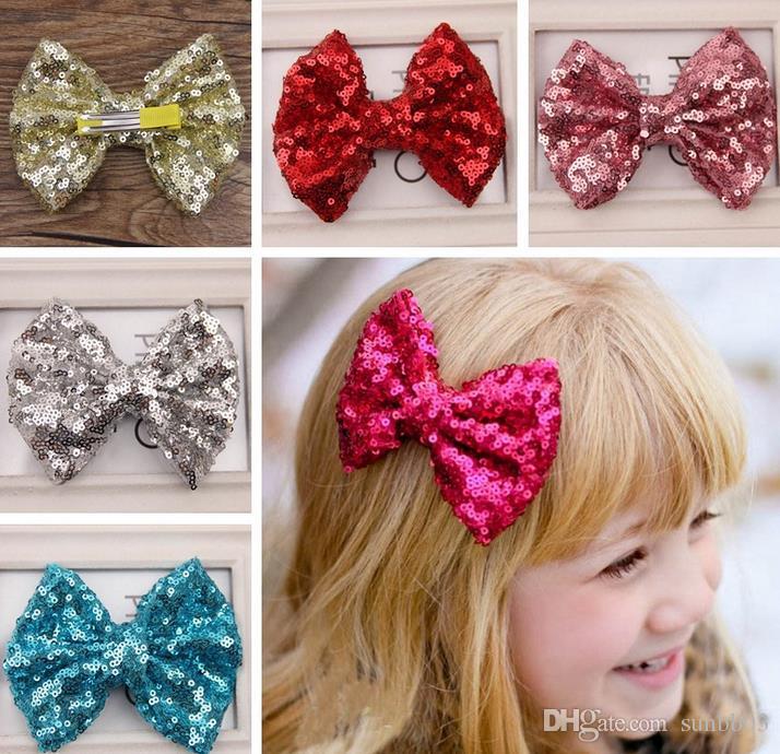 New Baby Girl Fashion Paillette Sequins Bowknot Hair Clips Girls Hair Bows Barrette Girls Children Hair Accessories Hairpins 10629, Mixed color 
New Baby Girl Fashion Paillette Sequins Bowknot Hair Clips Girls Hair Bows Barrette Girls Children Hair Accessories Hairpins 10629, Mixed color