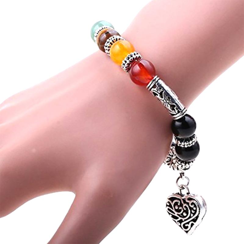 Unisex Seven Color Heart Bracelet Yoga Energy Peach Heart Bracelet Bracelets Bangles For Women Gray Charm Jewelry 2020 #2
Unisex Seven Color Heart Bracelet Yoga Energy Peach Heart Bracelet Bracelets Bangles For Women Gray Charm Jewelry 2020 #2