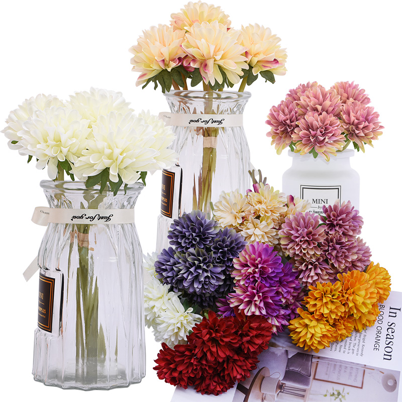 6pcs/Branch Chrysanthemum Flower Ball Bud Fake Flower Bouquet Artificial Flowers Head Wedding Birthday Party Home Decor Supplies, B08
6pcs/Branch Chrysanthemum Flower Ball Bud Fake Flower Bouquet Artificial Flowers Head Wedding Birthday Party Home Decor Supplies, B08