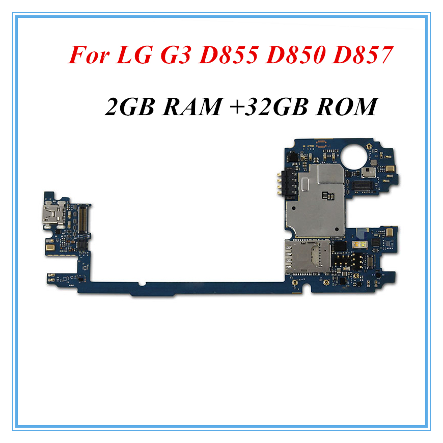 Original 32GB Mainboard ~Unlocked Chips Logic Board For LG G3 D855 Motherboard Android System Well Worked Free Shipping
Original 32GB Mainboard ~Unlocked Chips Logic Board For LG G3 D855 Motherboard Android System Well Worked Free Shipping