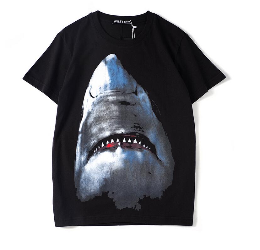 Mens Designer T Shirt Designer Casual Short Sleeves Fashion Shark Printed High Quality Women Hip Hop Tees Tops, Black
Mens Designer T Shirt Designer Casual Short Sleeves Fashion Shark Printed High Quality Women Hip Hop Tees Tops, Black