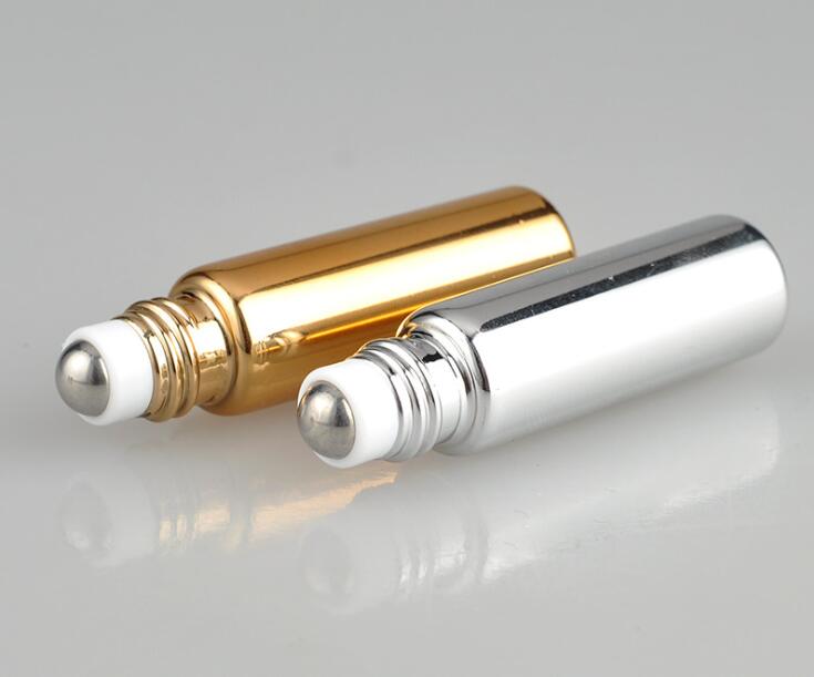 Glass Roll On Essential Oil Bottle Empty Perfume Bottles Roller Ball Travel Use Necessaries Portable Glass Roller