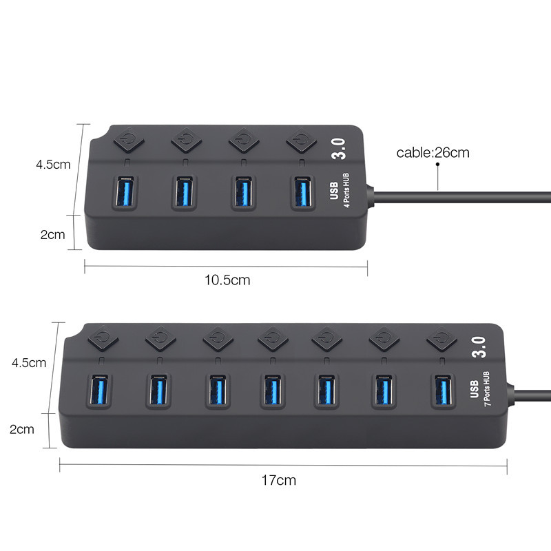 usb 3.0 hub 4 port and 7 port high speed hub multi splitter uitbreiding voor deskpc lapadapter usb hub
usb 3.0 hub 4 port and 7 port high speed hub multi splitter uitbreiding voor deskpc lapadapter usb hub