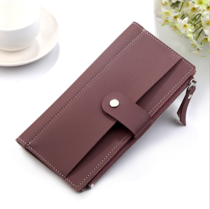 2019 Women Wallets Long Fashion Fastener PU Leather Wallet Female Purse Clutch Money Coin Purse Card Holder, Pink
2019 Women Wallets Long Fashion Fastener PU Leather Wallet Female Purse Clutch Money Coin Purse Card Holder, Pink