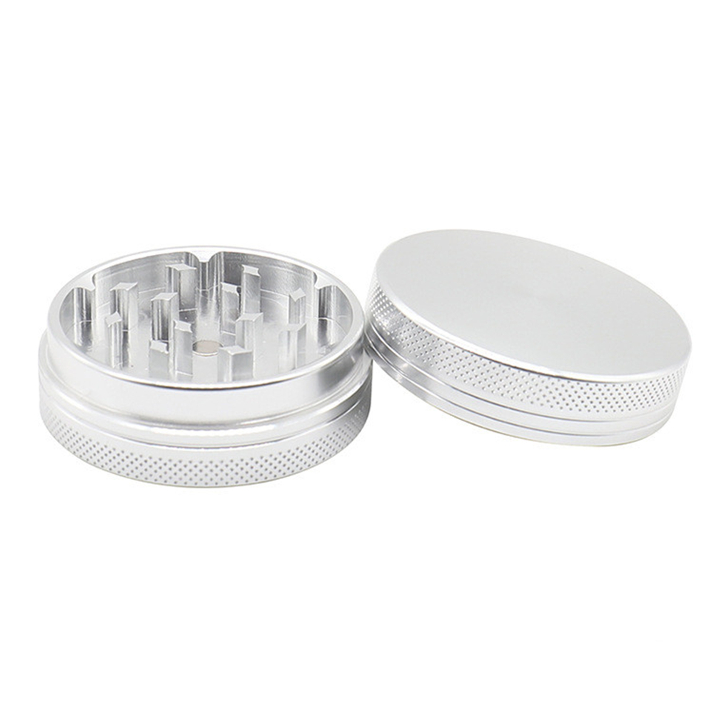 Wholesale Pirce High Quality Sliver 75mm 2 Layers Smoking Accessories Grinders Metal Aluminum Big Size Tobacco Herb Grinder
Wholesale Pirce High Quality Sliver 75mm 2 Layers Smoking Accessories Grinders Metal Aluminum Big Size Tobacco Herb Grinder