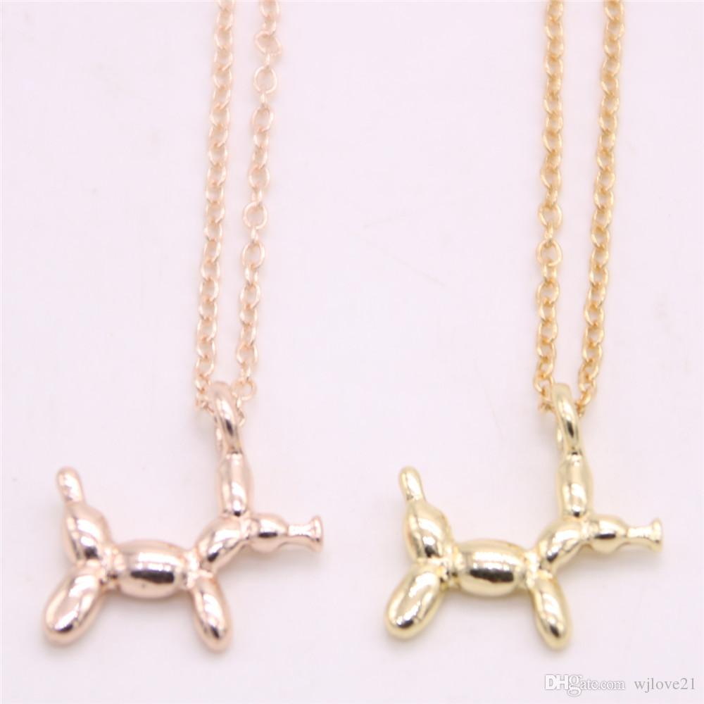 Fashion and lovely animal element balloon pendant necklace Balloon dog pendant necklace designed for women wholesale, Silver
Fashion and lovely animal element balloon pendant necklace Balloon dog pendant necklace designed for women wholesale, Silver