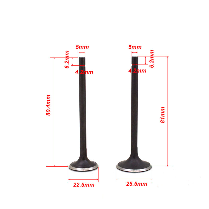 2088 Motorcycle Engine Valve Intake Exhaust Stem Valve For AN125 UA125 HS125T AN UA 125 125cc Scooter Engine Spare Parts
2088 Motorcycle Engine Valve Intake Exhaust Stem Valve For AN125 UA125 HS125T AN UA 125 125cc Scooter Engine Spare Parts