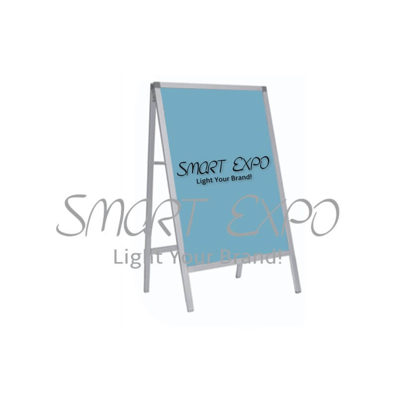 Easy Insert A-frame/Sandwich Board Advertising Display Poster Stand for Information Show with A1 Inserted Backboard Flat Packing
Easy Insert A-frame/Sandwich Board Advertising Display Poster Stand for Information Show with A1 Inserted Backboard Flat Packing