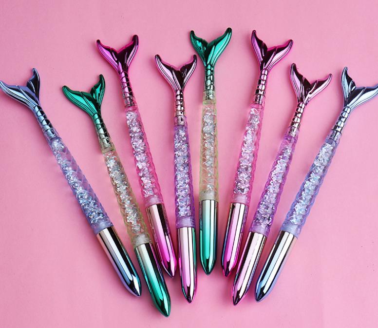 Mermaid Gel Pen Gift Stationery Cartoon Fish Rollerball Pens School Office Business Writing Supplies Students Prize Party Favor 0.5/1mm new