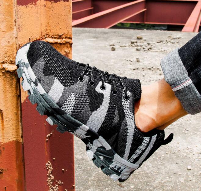 2021 Large smash anti puncture labor protection shoes anti slip safety protection steel head shoes fly woven breathable sports shoes yakuda, Red
2021 Large smash anti puncture labor protection shoes anti slip safety protection steel head shoes fly woven breathable sports shoes yakuda, Red