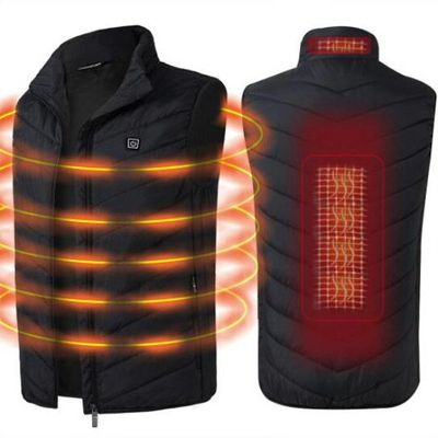 2020 Men Outdoor USB Infrared Heating Vest Jacket Men Women Winter Electric Thermal Clothing Waistcoat For Sports Hiking, Black
2020 Men Outdoor USB Infrared Heating Vest Jacket Men Women Winter Electric Thermal Clothing Waistcoat For Sports Hiking, Black