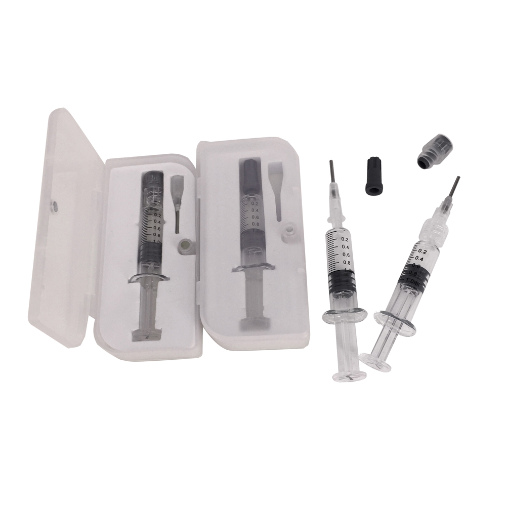 1ml Luer Lock Luer Head Glass Syringe with box packaging 1cc Injector with Graduation Mark for wax Vaporizer Concentrate oil atomizer
1ml Luer Lock Luer Head Glass Syringe with box packaging 1cc Injector with Graduation Mark for wax Vaporizer Concentrate oil atomizer