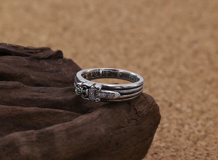 Personalized 925 sterling silver rings antique silver American vintage jewelry hand-made designer sword band rings for men & women nice gift