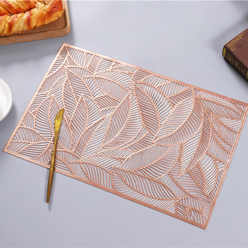 Placemat Anti-slip Heat Insulated Leaves Placemats Mat Pad Family Parties Wedding Decoration
Placemat Anti-slip Heat Insulated Leaves Placemats Mat Pad Family Parties Wedding Decoration