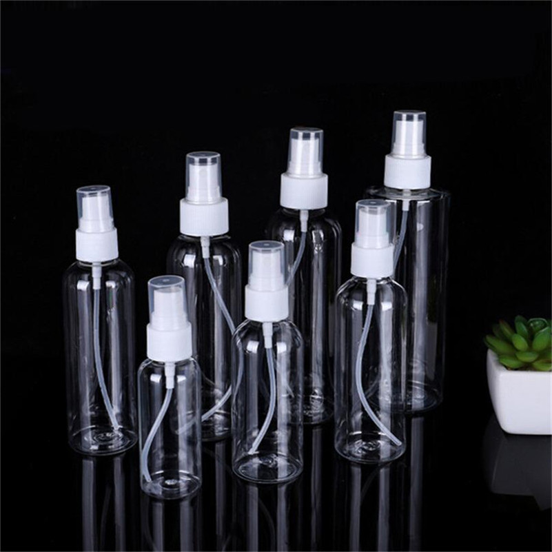 5ml 10ml 20ml 30ml 50ml 60ml 80ml 100ml Plastic Spray Bottle Refillable Bottles Perfume PET Container