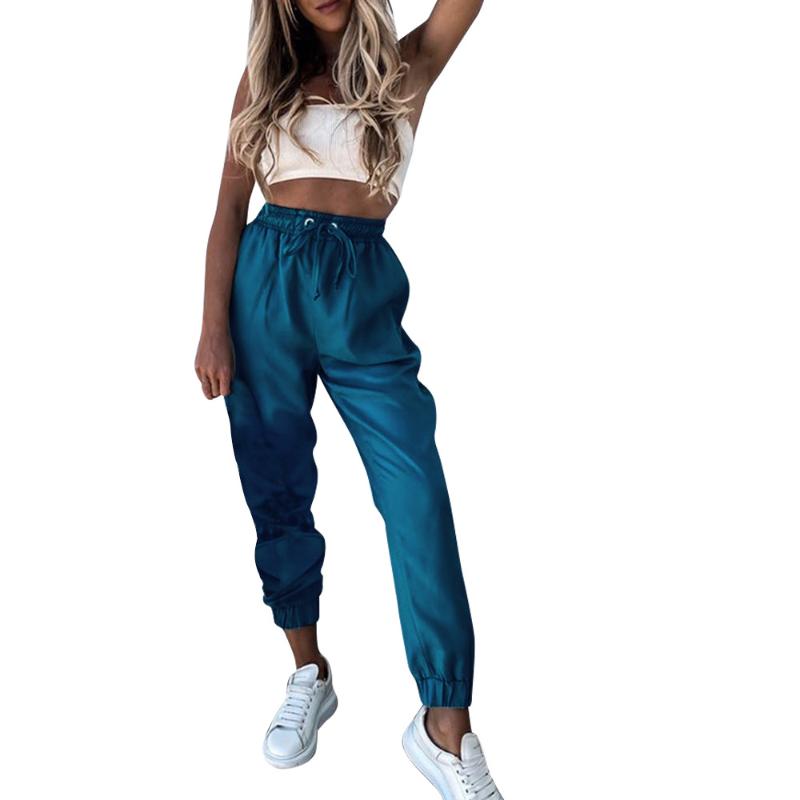 Summer Casual Pants Women Foot-Flat Pants Thin Sports Women Loose Running Fitness Pocket High-waist Leisure Yoga, Blue
Summer Casual Pants Women Foot-Flat Pants Thin Sports Women Loose Running Fitness Pocket High-waist Leisure Yoga, Blue