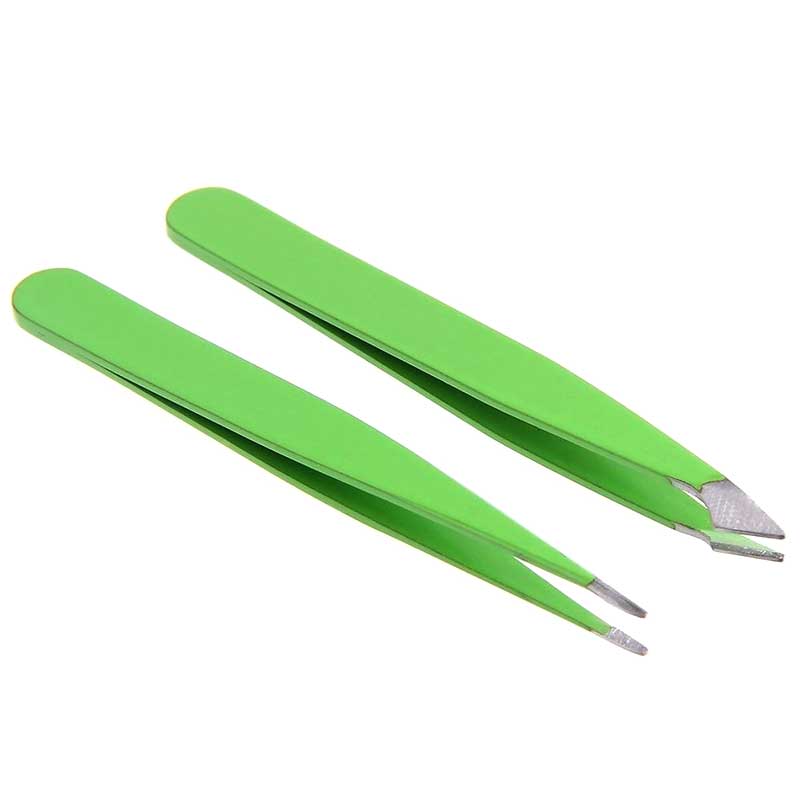 Hot 2Pcs New Proffesional Sanitary Stainless Steel Slant Tip Hair Removal Eyebrow Tweezer CUN 668
Hot 2Pcs New Proffesional Sanitary Stainless Steel Slant Tip Hair Removal Eyebrow Tweezer CUN 668