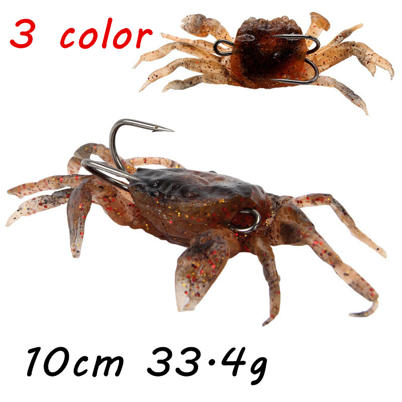 1pc 10cm 33.4g Soft Crab Fishing Lures PVC Fishing Bait 3 Colors Mixed Artificial Baits Fishing Hooks B7_60
1pc 10cm 33.4g Soft Crab Fishing Lures PVC Fishing Bait 3 Colors Mixed Artificial Baits Fishing Hooks B7_60