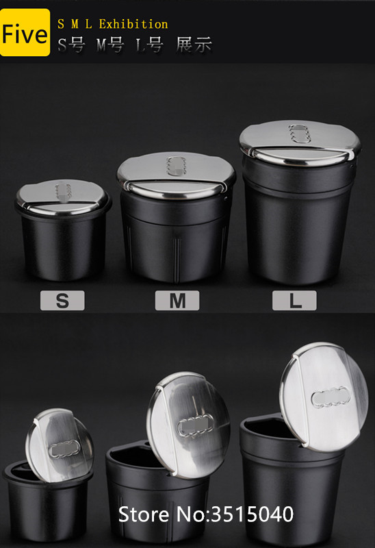 High Quality Car Ash Tray Ashtray Storage Cup for Audi A8 L A1 A3 A4 A4L A5 A6 A6L A7 Q3 Q5 Q7 TT or A8 Car styling Accessories
High Quality Car Ash Tray Ashtray Storage Cup for Audi A8 L A1 A3 A4 A4L A5 A6 A6L A7 Q3 Q5 Q7 TT or A8 Car styling Accessories