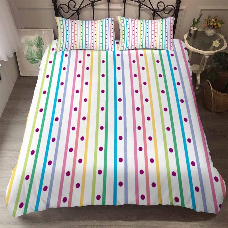 BEST.WENSD Dropship Geometric Duvet Cover Pillow Cases Dot Stripe Pink Bedding Set Printed Modern Winter Bed Linens Home textile, As picture
BEST.WENSD Dropship Geometric Duvet Cover Pillow Cases Dot Stripe Pink Bedding Set Printed Modern Winter Bed Linens Home textile, As picture