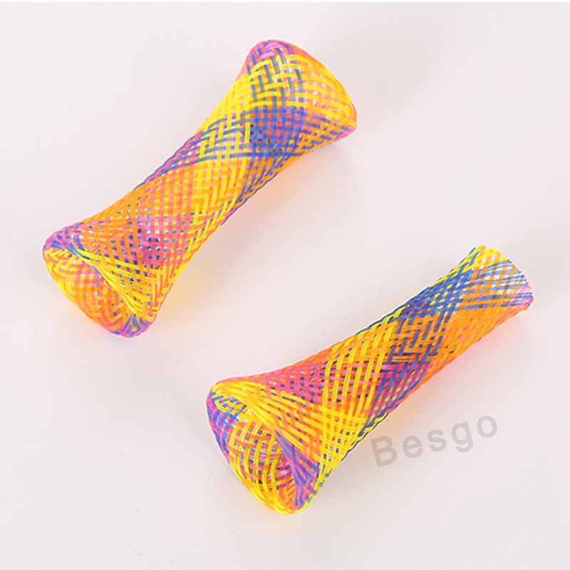 Retractable Funny Stick Cat Cats Teaser Wand Kitten Colorful Spring Tube Pet Action Interactive Toys Fidget Toy BC BH2863