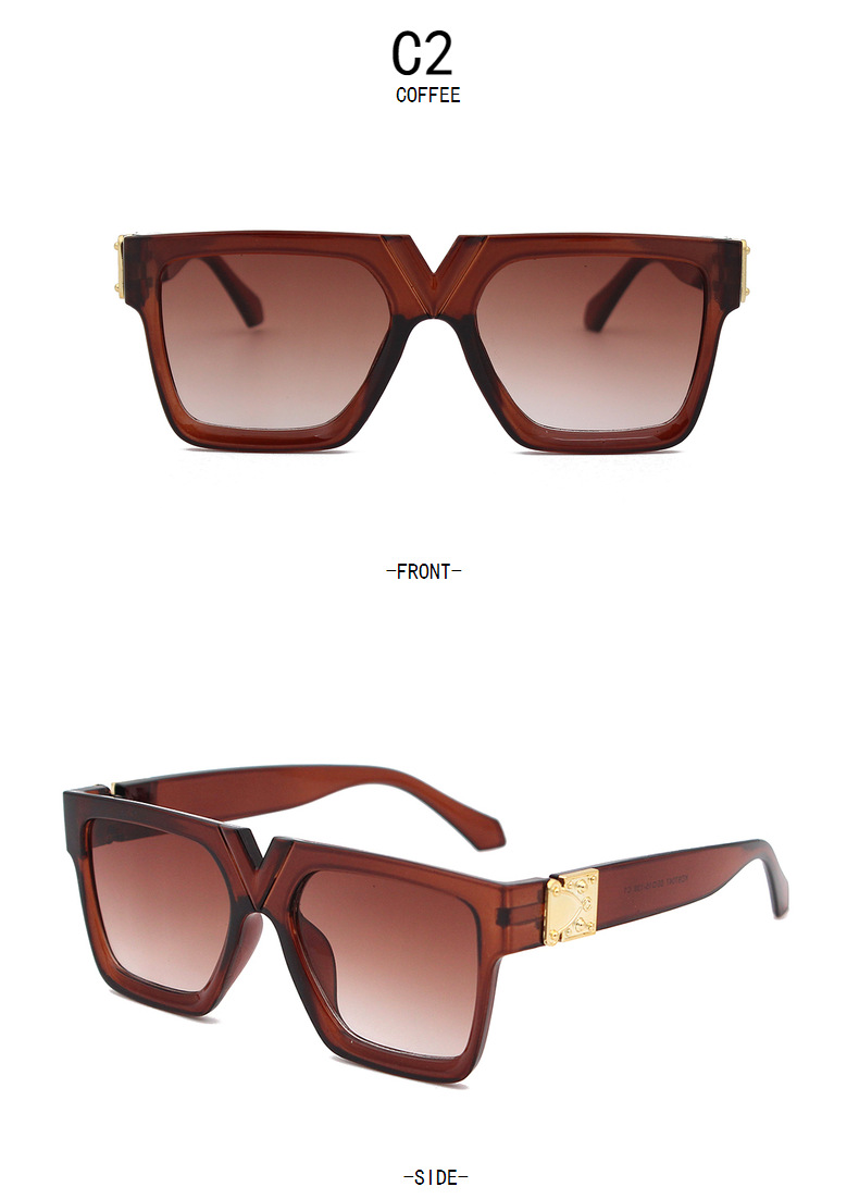 Fashion Oversize Square Sunglasses Fashion Women Full Frame Gradient Sun Glasses Female Shades Glasses UV400 97047
Fashion Oversize Square Sunglasses Fashion Women Full Frame Gradient Sun Glasses Female Shades Glasses UV400 97047