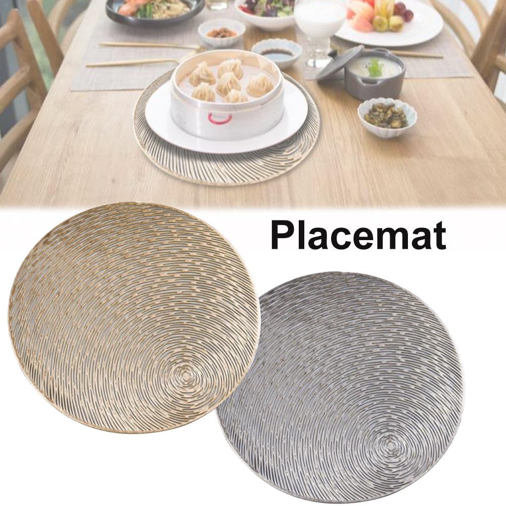 Environmentally Friendly PVC Placemat Round Heat Resistant Wear Resistant Non - Slip Washable Table Mat For Holiday Decoration
Environmentally Friendly PVC Placemat Round Heat Resistant Wear Resistant Non - Slip Washable Table Mat For Holiday Decoration