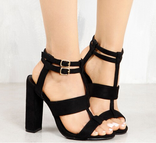 Free shipping Pointed toe sales!!!new style Super high-heeled foreign trade women's shoes hollow fish mouth thick with ankle buckle, Black
Free shipping Pointed toe sales!!!new style Super high-heeled foreign trade women's shoes hollow fish mouth thick with ankle buckle, Black