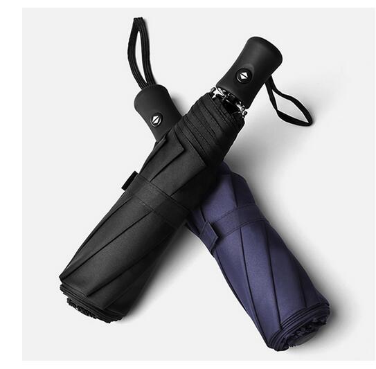 Automatic Umbrella Rain Women Men Classic Business Three Folding Umbrellas Brand 8 Ribs Windproof Black Golf Umbrella Parasol
Automatic Umbrella Rain Women Men Classic Business Three Folding Umbrellas Brand 8 Ribs Windproof Black Golf Umbrella Parasol